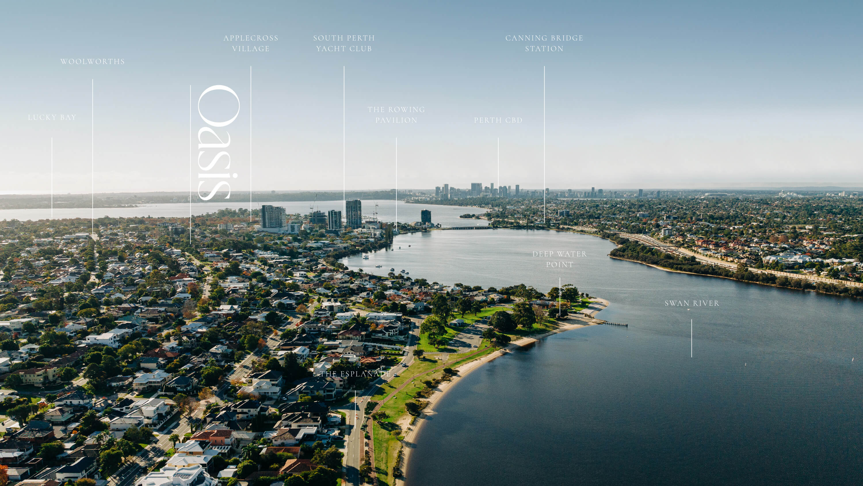 Oasis Apartments - Mount Pleasant Map